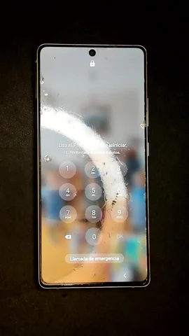 Foto tomada del Samsung Galaxy S10 Lite de E****a posterior a la reparación de puerto de carga y micrófono el 17 de Junio de 2025