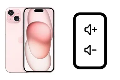 Imagen de Cambiar Botones de volumen de iPhone 15