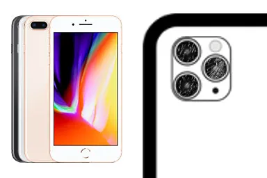 Imagen de Cambiar Cristal de la cámara de iPhone 8 Plus