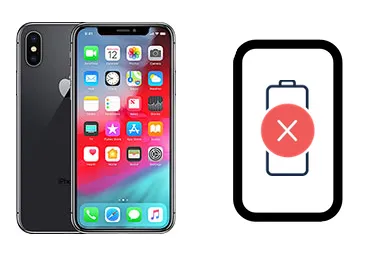 iPhone XS junto a una avería de Batería, ofreciendo reparación de Batería de iPhone XS en Santifer iRepair