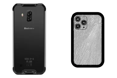 Imagen de Cambiar Tapa trasera de BlackView BV9600 Pro