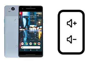 Cambiar Botones de volumen de Google Pixel 2 Imagen de Cambiar Botones de volumen de Google Pixel 2