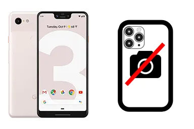 Cambiar Cámara trasera de Google Pixel 3 XL Imagen de Cambiar Cámara trasera de Google Pixel 3 XL