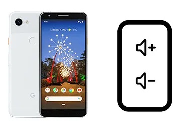 Cambiar Botones de volumen de Google Pixel 3a XL Imagen de Cambiar Botones de volumen de Google Pixel 3a XL