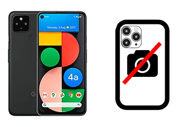 Cambiar Cámara trasera de Google Pixel 4a 5G Imagen de Cambiar Cámara trasera de Google Pixel 4a 5G