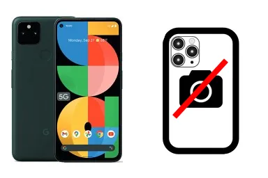 Cambiar Cámara trasera de Google Pixel 5a 5G Imagen de Cambiar Cámara trasera de Google Pixel 5a 5G