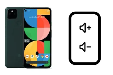 Cambiar Botones de volumen de Google Pixel 5a 5G Imagen de Cambiar Botones de volumen de Google Pixel 5a 5G