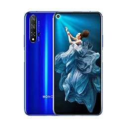 Honor 20 mostrando la pantalla de inicio, disponible para reparaciones rápidas en Santifer iRepair