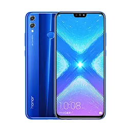 Honor 8X mostrando la pantalla de inicio, disponible para reparaciones rápidas en Santifer iRepair