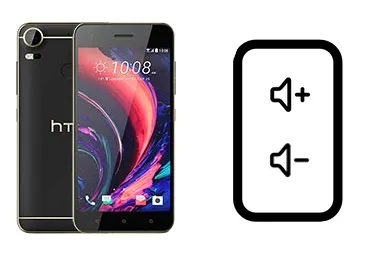 Cambiar Botones de volumen de HTC Desire 10 Pro Imagen de Cambiar Botones de volumen de HTC Desire 10 Pro