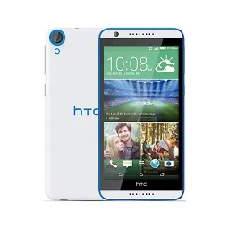 HTC Desire 820 mostrando la pantalla de inicio, disponible para reparaciones rápidas en Santifer iRepair