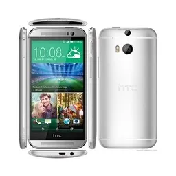 HTC One M8 mostrando la pantalla de inicio, disponible para reparaciones rápidas en Santifer iRepair