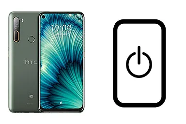 Cambiar Botón de encendido de HTC U20 5G Imagen de Cambiar Botón de encendido de HTC U20 5G