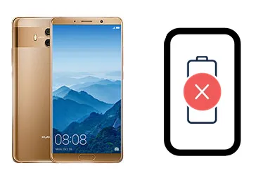 Huawei Mate 10 junto a una avería de Batería, ofreciendo reparación de Batería de Huawei Mate 10 en Santifer iRepair