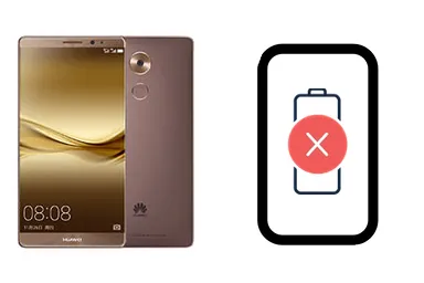 Huawei Mate 8 junto a una avería de Batería, ofreciendo reparación de Batería de Huawei Mate 8 en Santifer iRepair