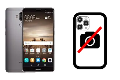 Huawei Mate 9 junto a una avería de Cámara trasera, ofreciendo reparación de Cámara trasera de Huawei Mate 9 en Santifer iRepair