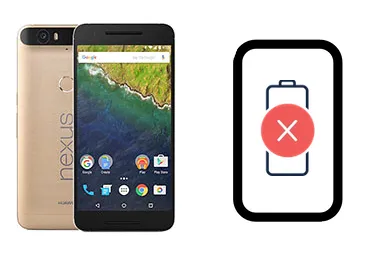 Huawei Nexus 6P junto a una avería de Batería, ofreciendo reparación de Batería de Huawei Nexus 6P en Santifer iRepair
