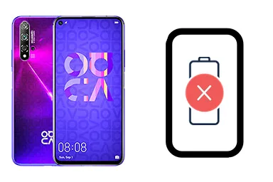 Huawei nova 5T junto a una avería de Batería, ofreciendo reparación de Batería de Huawei nova 5T en Santifer iRepair