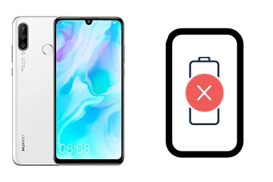 Huawei P30 lite junto a una avería de Batería, ofreciendo reparación de Batería de Huawei P30 lite en Santifer iRepair