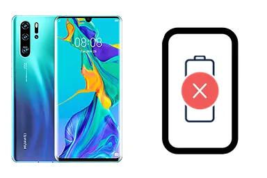 Huawei P30 Pro junto a una avería de Batería, ofreciendo reparación de Batería de Huawei P30 Pro en Santifer iRepair