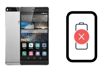 Huawei P8 junto a una avería de Batería, ofreciendo reparación de Batería de Huawei P8 en Santifer iRepair