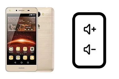 Huawei Y5II junto a una avería de Botones de volumen, ofreciendo reparación de Botones de volumen de Huawei Y5II en Santifer iRepair