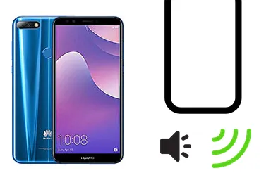 Cambiar Altavoz de Huawei Y7 Prime (2018) Imagen de Cambiar Altavoz de Huawei Y7 Prime (2018)