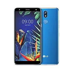 LG K40 mostrando la pantalla de inicio, disponible para reparaciones rápidas en Santifer iRepair