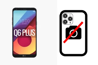 Cambiar Cámara trasera de LG Q6 Plus Imagen de Cambiar Cámara trasera de LG Q6 Plus