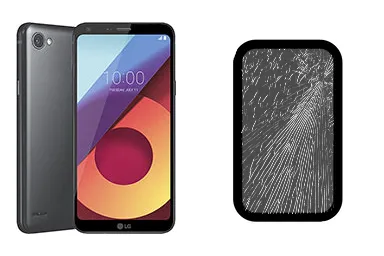 Imagen de Cambiar Cristal de LG Q6