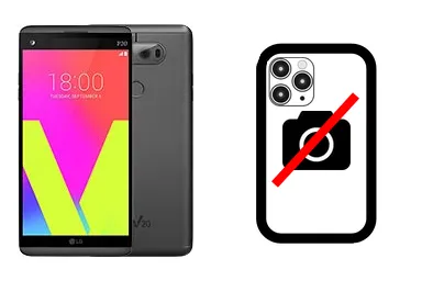Cambiar Cámara trasera de LG V20 Imagen de Cambiar Cámara trasera de LG V20