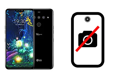 Imagen de Cambiar Cámara delantera de LG V50 ThinQ 5G