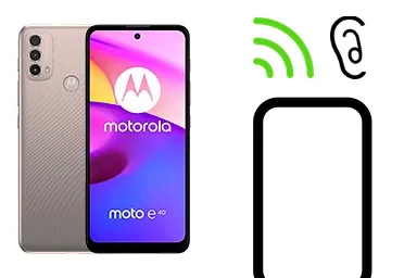 Imagen de Cambiar Auricular de Motorola Moto E40