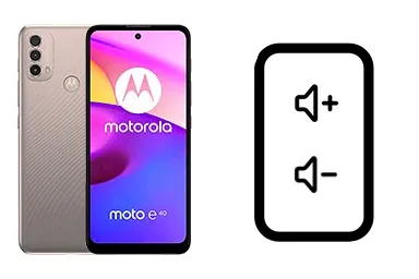 Imagen de Cambiar Botones de volumen de Motorola Moto E40
