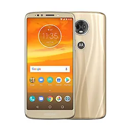 Motorola Moto E5 Plus mostrando la pantalla de inicio, disponible para reparaciones rápidas en Santifer iRepair