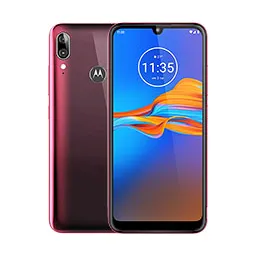 Motorola Moto E6 Plus mostrando la pantalla de inicio, disponible para reparaciones rápidas en Santifer iRepair