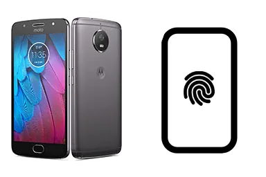 Motorola Moto G5S junto a una avería de Lector de huella, ofreciendo reparación de Lector de huella de Motorola Moto G5S en Santifer iRepair