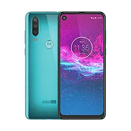 Motorola One Action mostrando la pantalla de inicio, disponible para reparaciones rápidas en Santifer iRepair