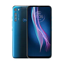 Motorola One Fusion+ mostrando la pantalla de inicio, disponible para reparaciones rápidas en Santifer iRepair