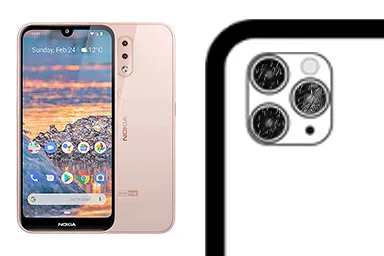 Imagen de Cambiar Cristal de la cámara de Nokia 4.2