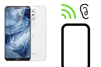 Cambiar Auricular de Nokia 6.1 Plus (Nokia X6) Imagen de Cambiar Auricular de Nokia 6.1 Plus (Nokia X6)