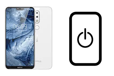 Imagen de Cambiar Botón de encendido de Nokia 6.1 Plus (Nokia X6)
