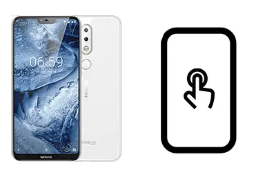 Cambiar Táctil de Nokia 6.1 Plus (Nokia X6) Imagen de Cambiar Táctil de Nokia 6.1 Plus (Nokia X6)