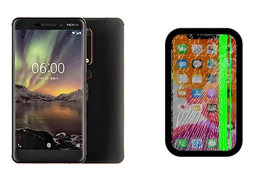 Imagen de Cambiar Pantalla de Nokia 6.1