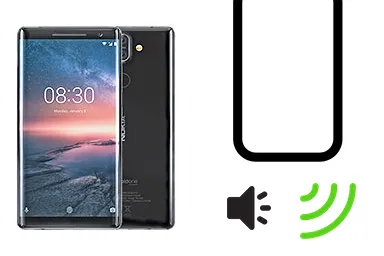 Imagen de Cambiar Altavoz de Nokia 8 Sirocco