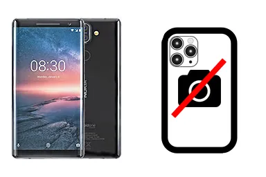Imagen de Cambiar Cámara trasera de Nokia 8 Sirocco