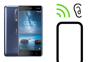 Cambiar Auricular de Nokia 8 Imagen de Cambiar Auricular de Nokia 8