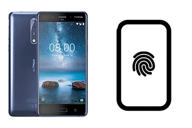 Cambiar Lector de huella de Nokia 8 Imagen de Cambiar Lector de huella de Nokia 8