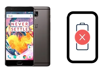 OnePlus 3T junto a una avería de Batería, ofreciendo reparación de Batería de OnePlus 3T en Santifer iRepair