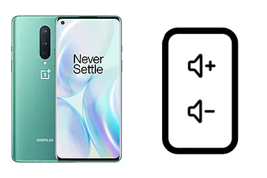 Imagen de Cambiar Botones de volumen de OnePlus 8